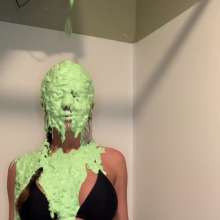Slimed Models: New Model Jenny Slimed for the First Time