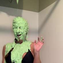 Slimed Models: New Model Jenny Slimed for the First Time