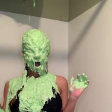 Slimed Models: New Model Jenny Slimed for the First Time