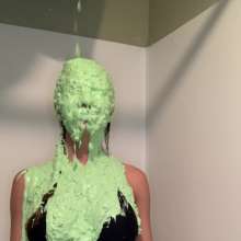 Slimed Models: New Model Jenny Slimed for the First Time