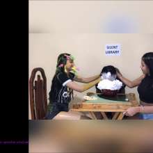 RevSlymsford: Silent Library Episode 2: More Messy Fun Games For 3 Girls