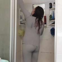 Thefetishgirl: Soaking Wet Turtle Neck and Tights
