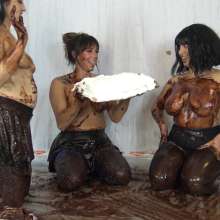 Jayce: The Never Ending Messy Pantyhose Party W/ Me, Nikko and Lia!