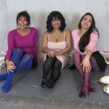 Jayce: The Never Ending Messy Pantyhose Party W/ Me, Nikko and Lia!