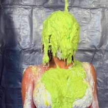 Slimed Models: Sydney Nasty Pied and Slimed
