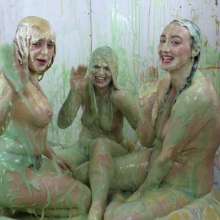 bosunbob: Episode 161 Part 3 with Lottie Lalay, Rosie, Louise and a lot of pies!