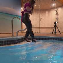 WildThang: Wetlook Pants Get Wetter