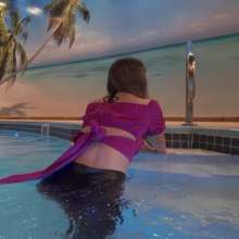 WildThang: Wetlook Pants Get Wetter