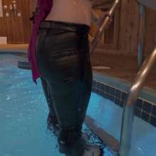 WildThang: Wetlook Pants Get Wetter
