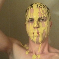 GungeMonkey: Yellow Painted Face and Tongue