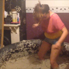 CandyCustard: Mypierogative gets off on the mud in my heated mud pool