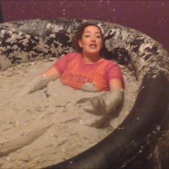 CandyCustard: Mypierogative gets off on the mud in my heated mud pool