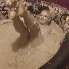CandyCustard: Mypierogative gets off on the mud in my heated mud pool
