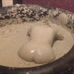 CandyCustard: Mypierogative gets off on the mud in my heated mud pool