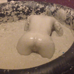CandyCustard: Mypierogative gets off on the mud in my heated mud pool