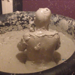 CandyCustard: Mypierogative gets off on the mud in my heated mud pool