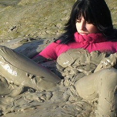 FOXY: Emma mired in the deep mud
