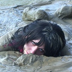 FOXY: Emma mired in the deep mud