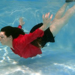 wetkahuna: New model Stephanie  Red Shirt