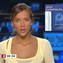 irishpieguy: Melissa Theuriau  Wet
