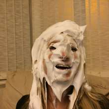 www.messy-jessie.com: I (Jessie) got set up and surprise pied at the New Years