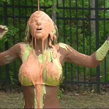 SlapstickStuff: Just The Slimes!  Just The Blondes!