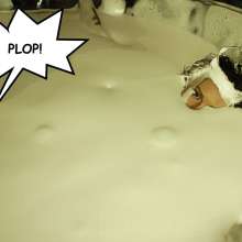 Bobographer: new idea--Emi as a messy comic strip