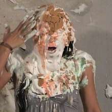 Anglefan.com: Crazy 3-girl messy pie video...co-hosting sucks!