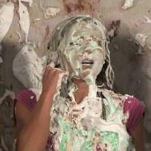 Anglefan.com: Crazy 3-girl messy pie video...co-hosting sucks!