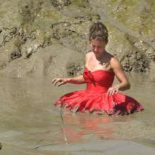 FOXY: Nice dress in deep mud