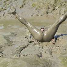 FOXY: Nice dress in deep mud