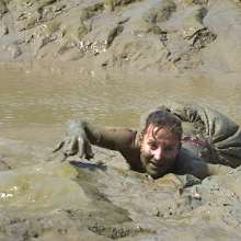 FOXY: Debbie's head in the mud