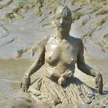 FOXY: Debbie's head in the mud