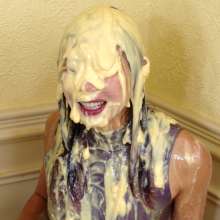 WSMProductions: Asian Jade and Steven in messiest honey and custard XXX fun--wsm