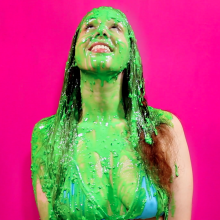PieZone: Watch Tara Get Sexy, Slimed, Creamed and Covered In Her Bikini!
