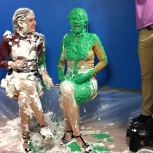 PieZone: Preview Pics Of 2 Girl Pie Fight w/Julianne and Hannah!