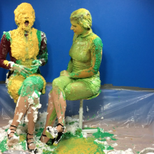 PieZone: Preview Pics Of 2 Girl Pie Fight w/Julianne and Hannah!