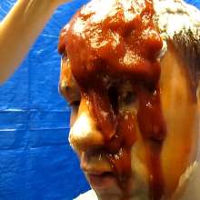 Messy_Princess: Filmed Sploshing--13th and 19th January 2018--North London
