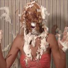 Anglefan.com: Veteran WAM model and actress gets pied (again)!