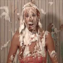 Anglefan.com: Veteran WAM model and actress gets pied (again)!