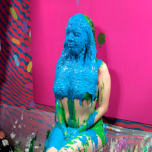 PieZone: Watch Tara Get Sexy, Slimed, Creamed and Covered In Her Bikini!