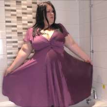 CandyCustard: Candy wet dress and stockings x rated