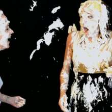 RevSlymsford: Pie Hard: Jayce and Jilly Pie Fight with 21 Creamy Gooey Pies