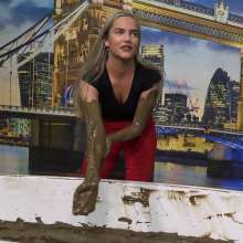 MostWam: Bobi Casual Clothed Mud Bath
