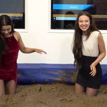 MostWam: Mud Wrestling Mel And Rachel