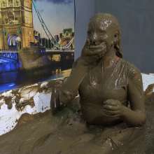 MostWam: Bobi Casual Clothed Mud Bath