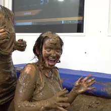 MostWam: Mud Wrestling Mel And Rachel