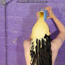 DungeonMasterOne: Rosemary destroys a shiny gold swimsuit with beans, soup, and more!