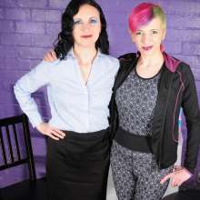 DungeonMasterOne: Lily and Honeysuckle in tit-for-tat mess and pies!  Lots of pics!