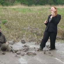 DungeonMasterOne: Businesswomen Daphne and Daisy go wild in the Severn mud!